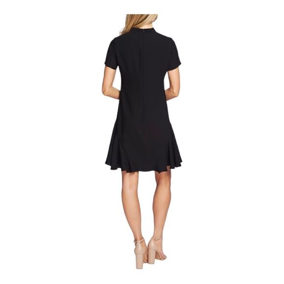 #90 CECE Bow Tie Little Black Dress - Picture 2 of 10